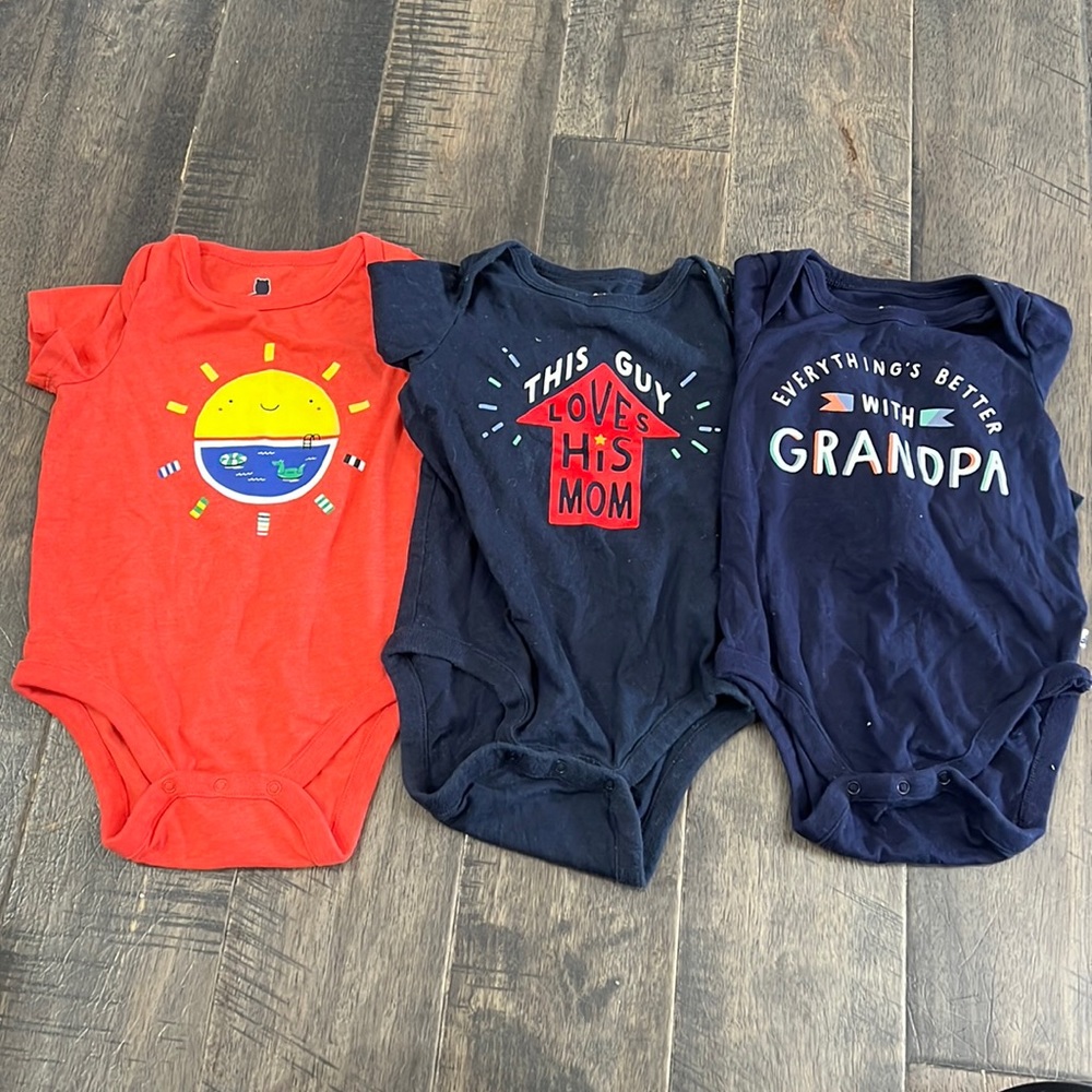 Gap baby onesies